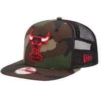 new era nba 9fifty primary trucker new era voor heren basketbal pet zwart camo Muts Nederland 8md0i261